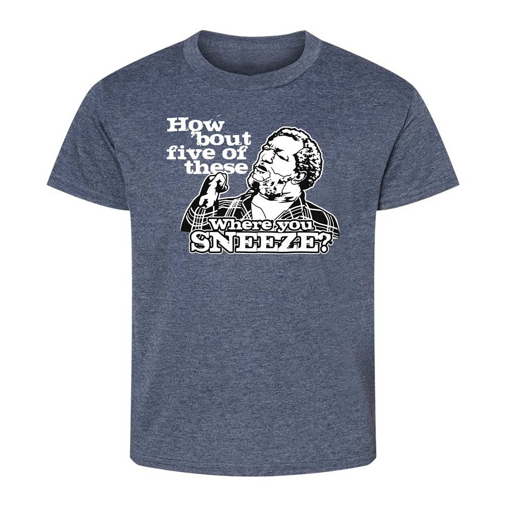 Kids T-Shirt - C6H8ZXT7 - Heather Navy - 9