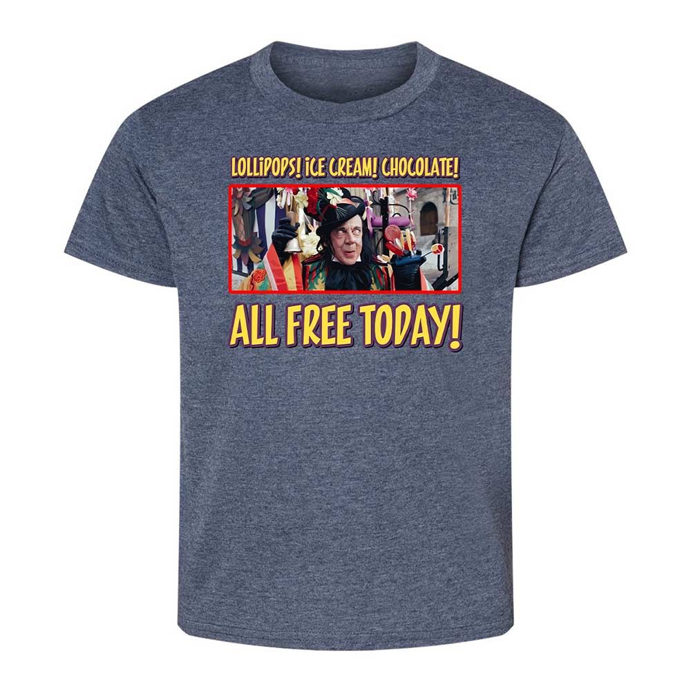 Kids T-Shirt - LSCWGM2H - Heather Navy - 9