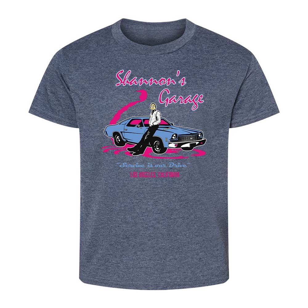 Shannon's Garage - Heather Navy - 9