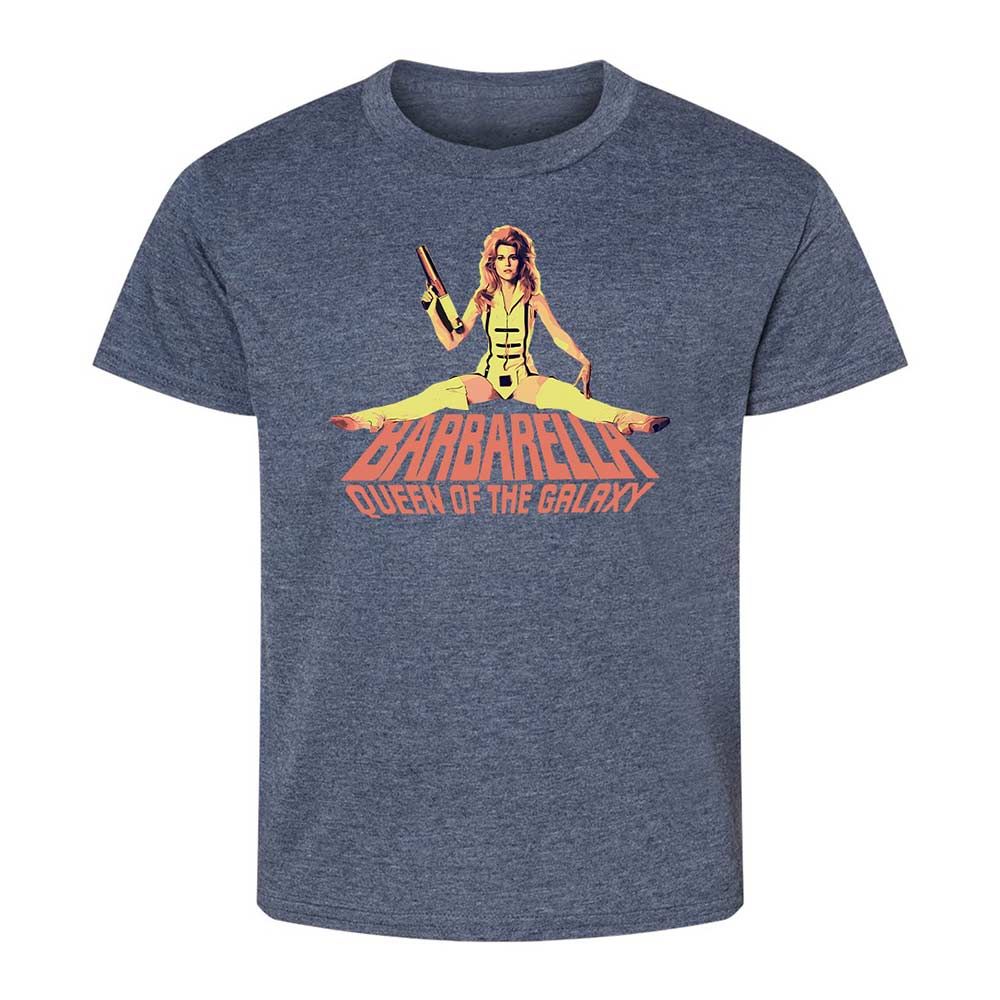 Kids T-Shirt - 76WDMZEW - Heather Navy - 9