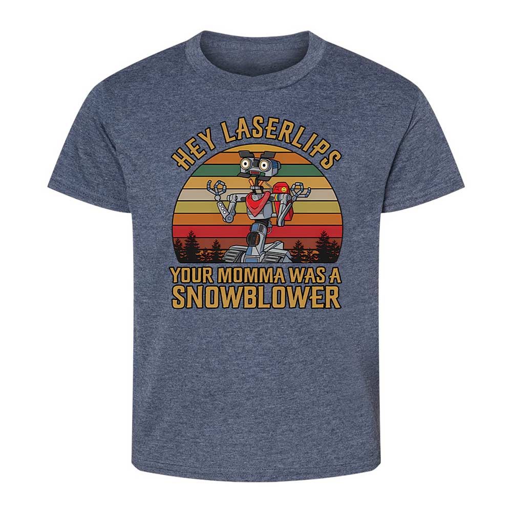 Kids T-Shirt - HV83NPC9 - Heather Navy - 9