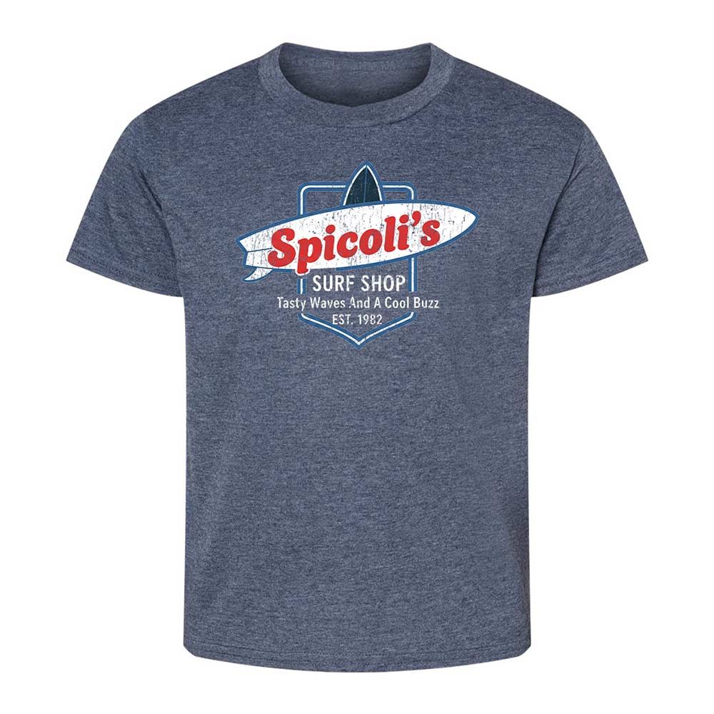 Kids T-Shirt - XTM5FJQ7 - Heather Navy - 9