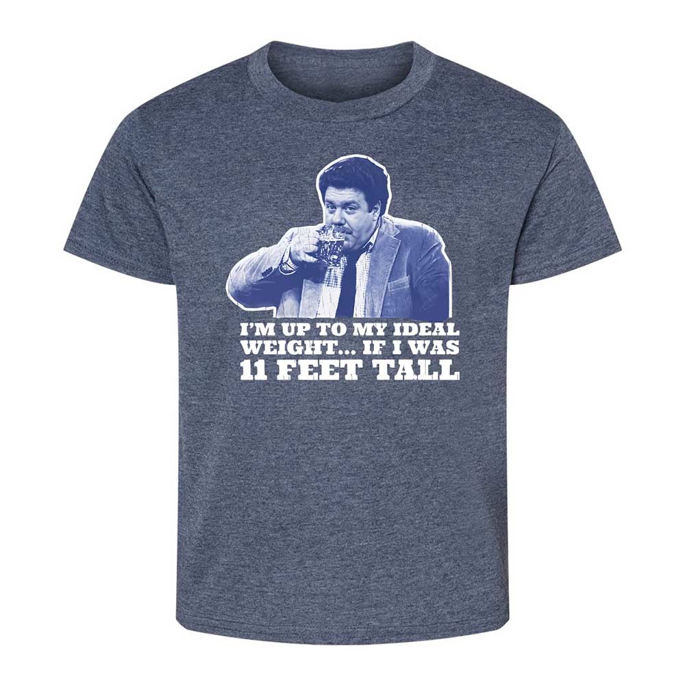 Kids T-Shirt - 19QUMCSB - Heather Navy - 9