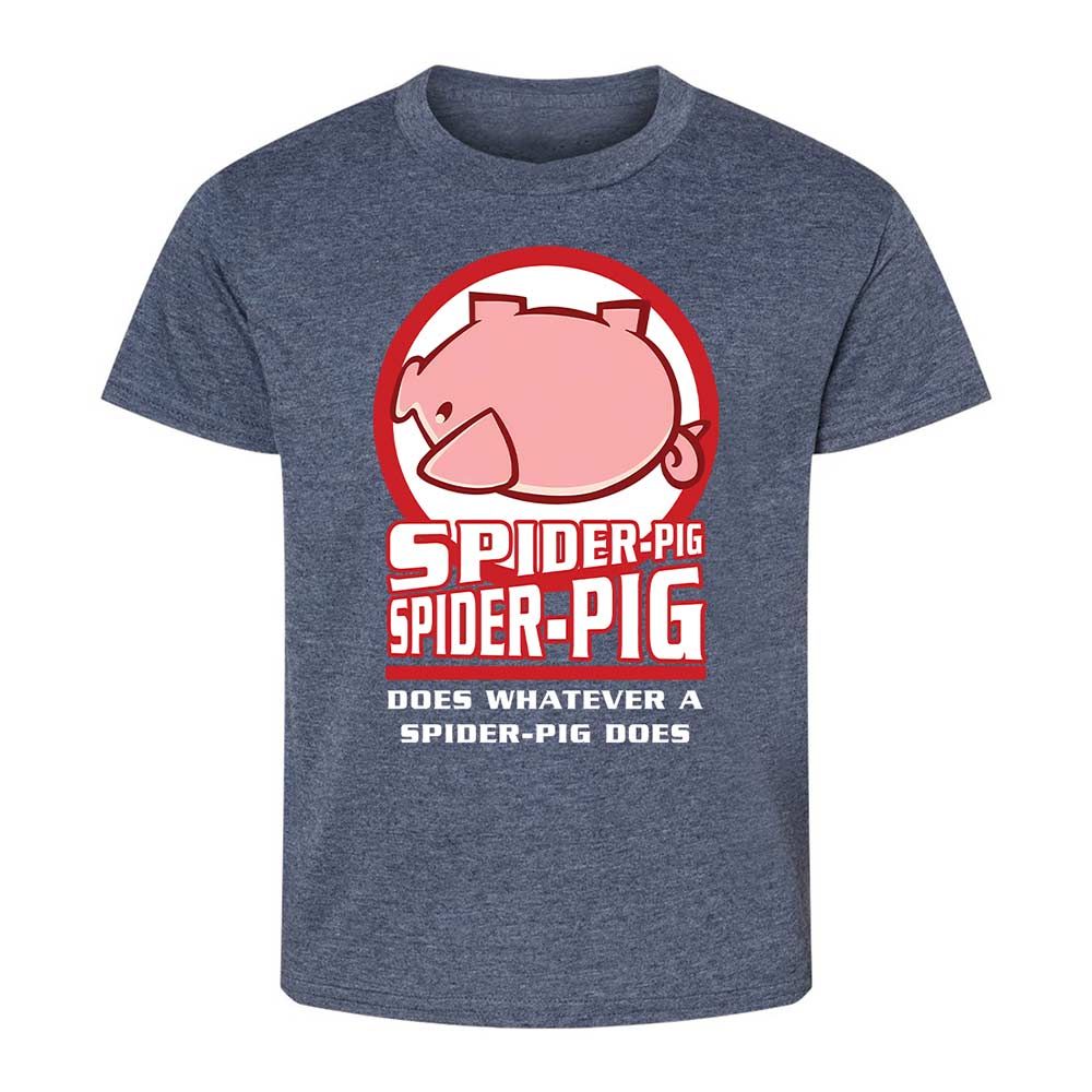Spider-Pig, Spider-Pig - Heather Navy - 9