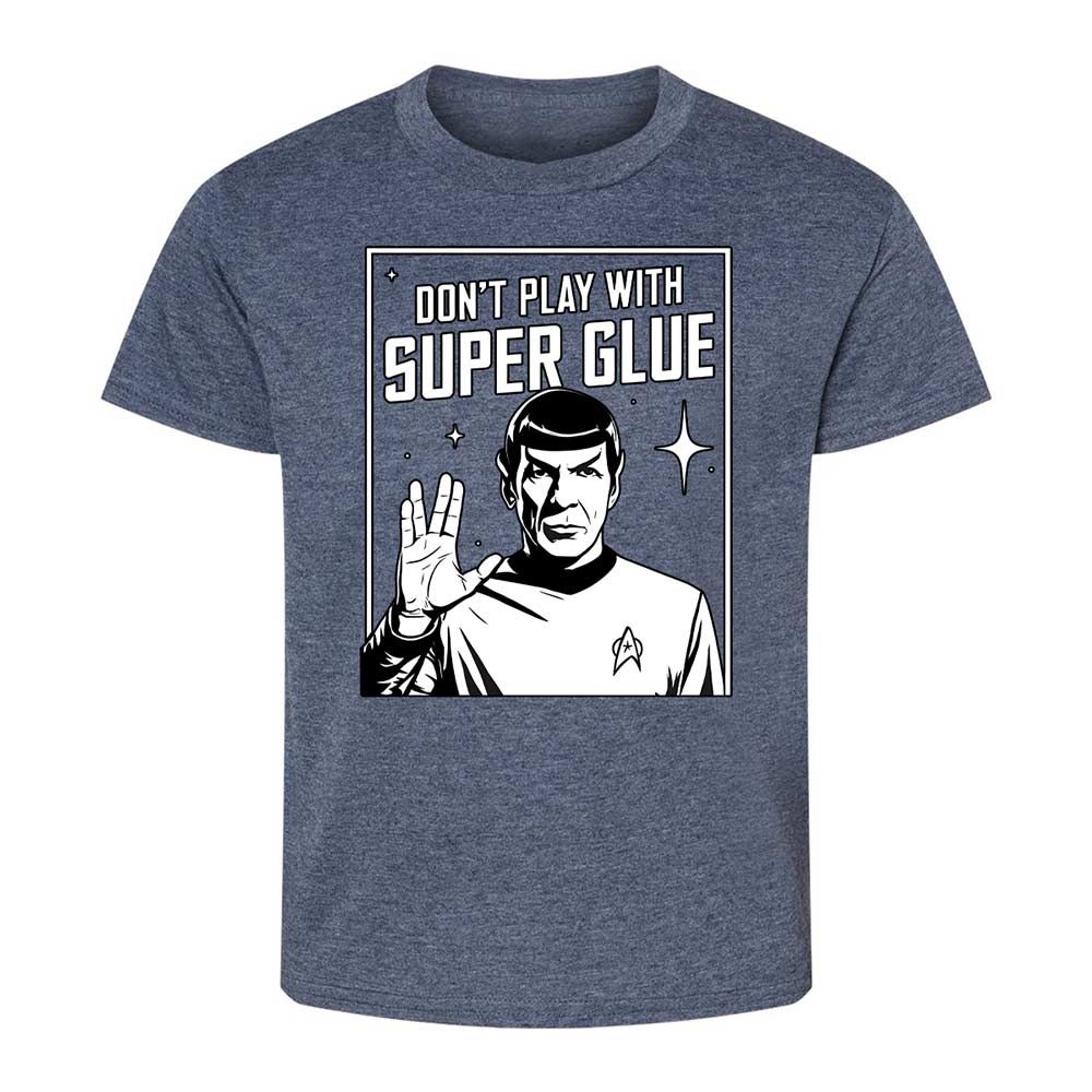 Kids T-Shirt - S6JZLSVS - Heather Navy - 9
