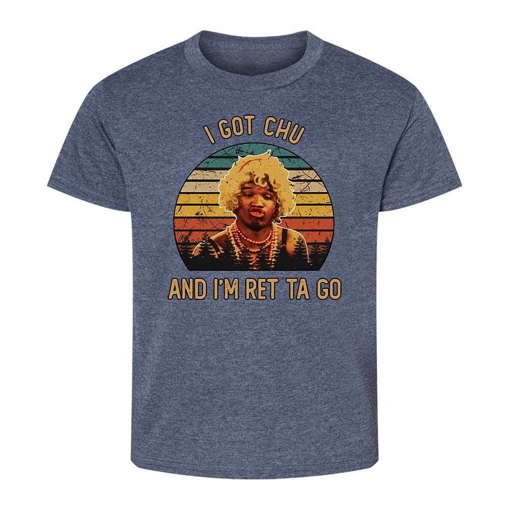 Kids T-Shirt - 9V4N4QRE - Heather Navy - 9