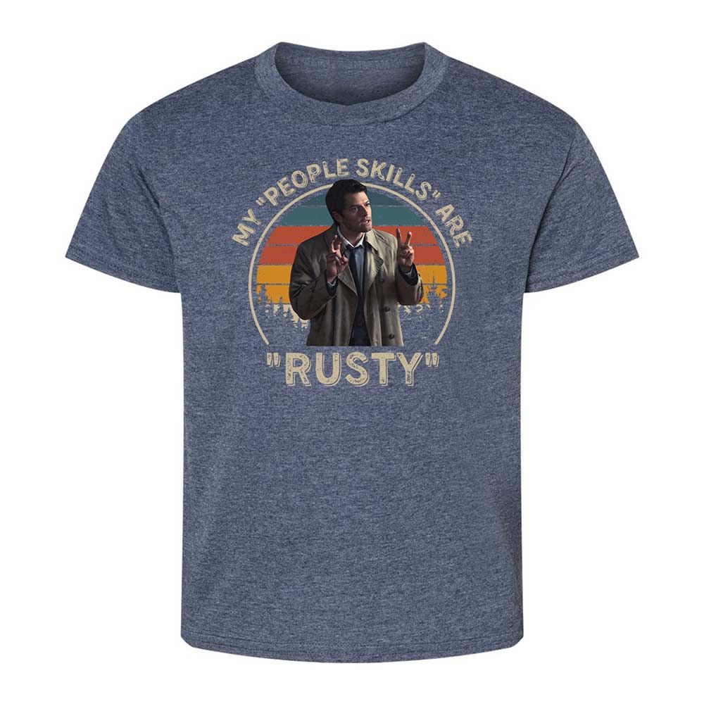 Kids T-Shirt - 3EZ9B1VZ - Heather Navy - 9