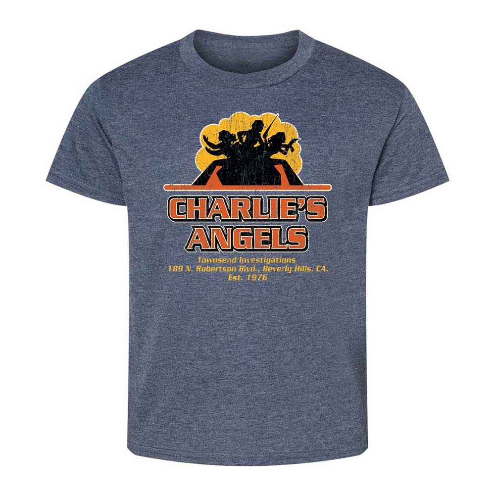 Kids T-Shirt - SMEKAEUS - Heather Navy - 9