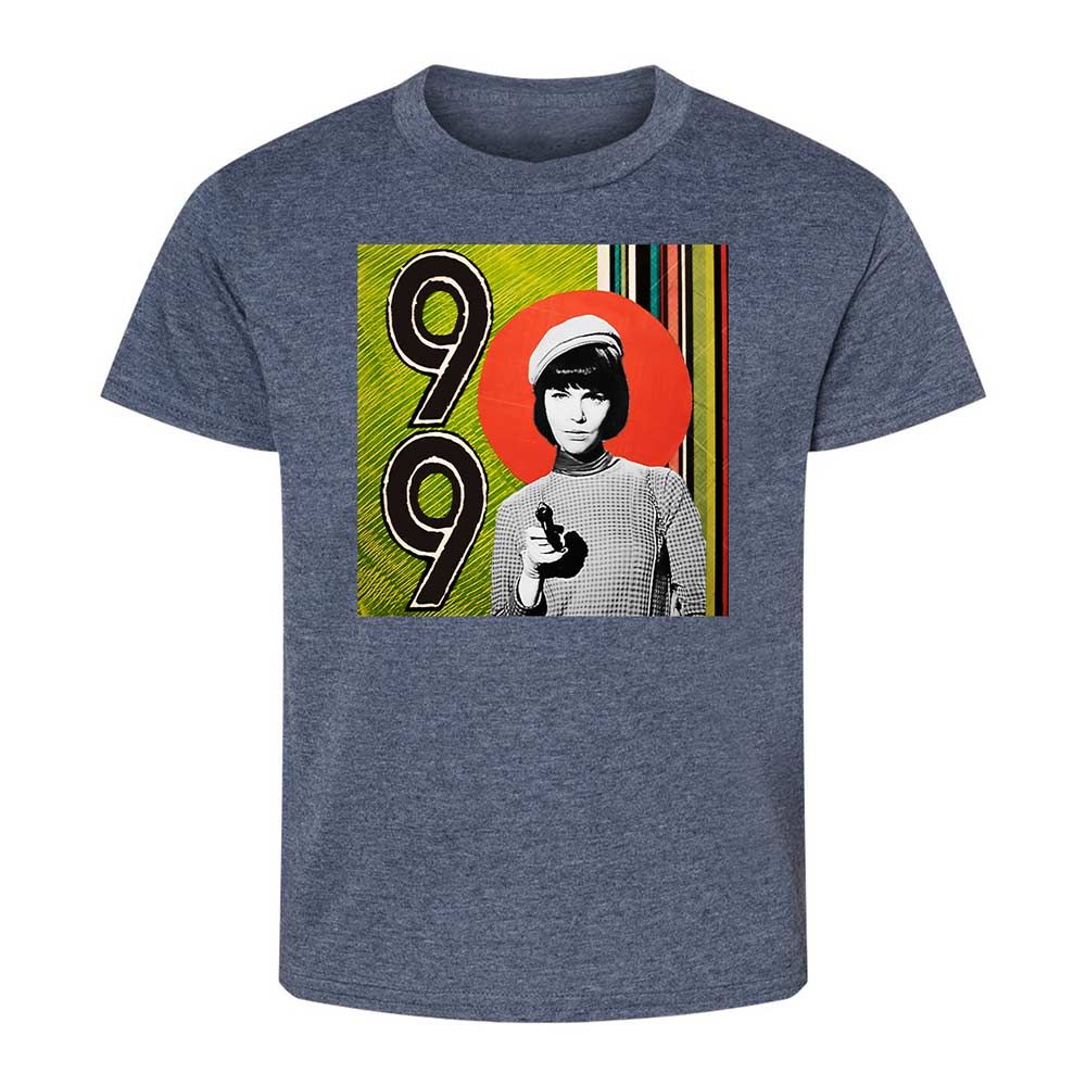 Kids T-Shirt - 1NZUN3C5 - Heather Navy - 9
