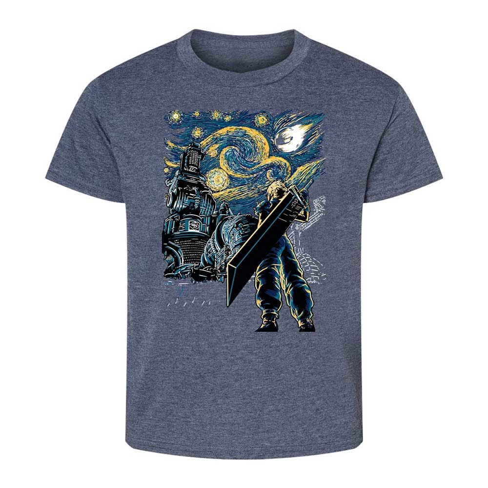 Kids T-Shirt - GHZ47T7L - Heather Navy - 9