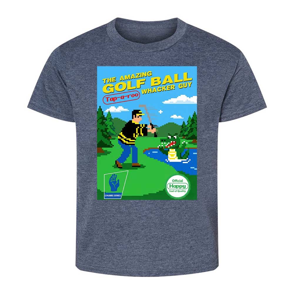 Kids T-Shirt - P7UWPBVG - Heather Navy - 9