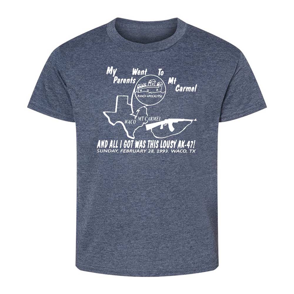 Kids T-Shirt - J2KUYTAD - Heather Navy - 9