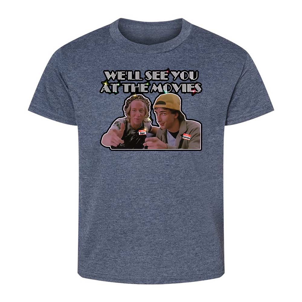 Kids T-Shirt - Z4MYGDK9 - Heather Navy - 9