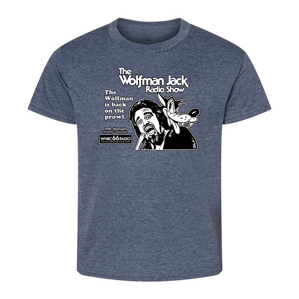 Kids T-Shirt - TKF5DJ69 - Heather Navy - 9