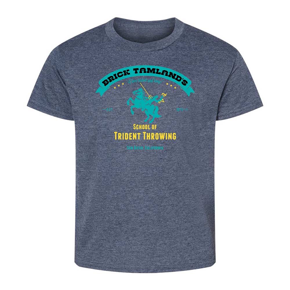 Kids T-Shirt - KP859YAG - Heather Navy - 9