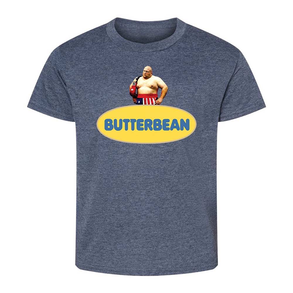 Hilarious Butterbean Boxing - Heather Navy - 9
