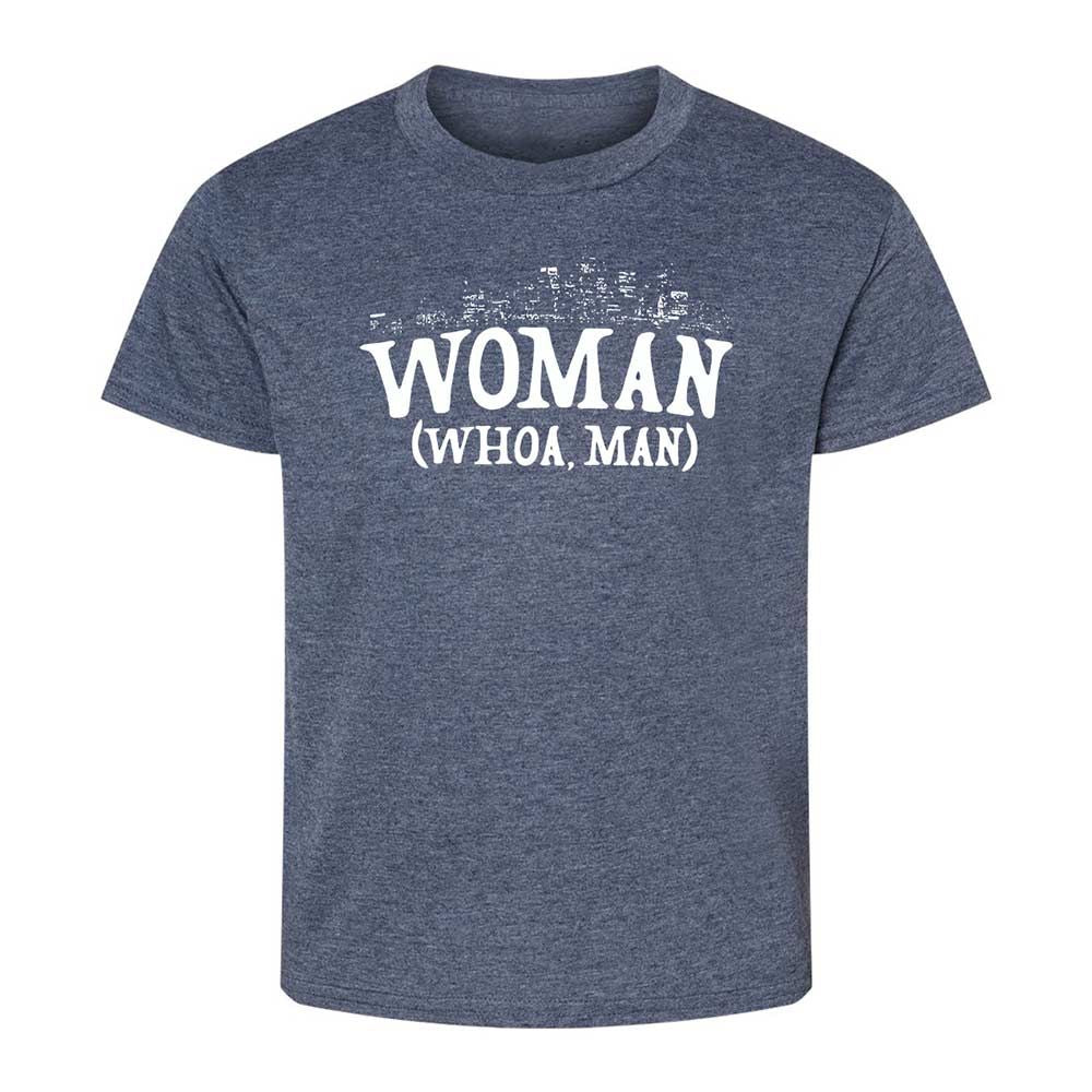 Woman - Whoa, Man - Heather Navy - 9
