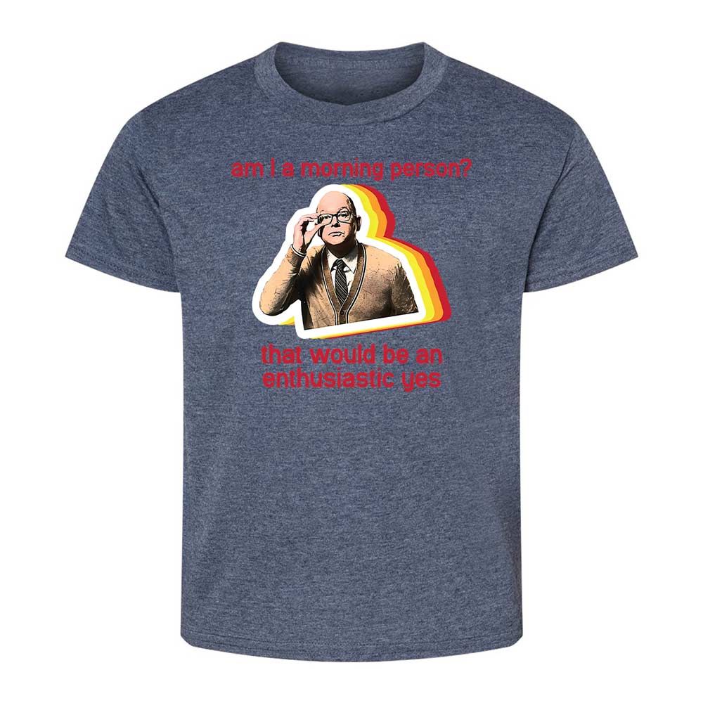 Kids T-Shirt - YXPE3KQW - Heather Navy - 9