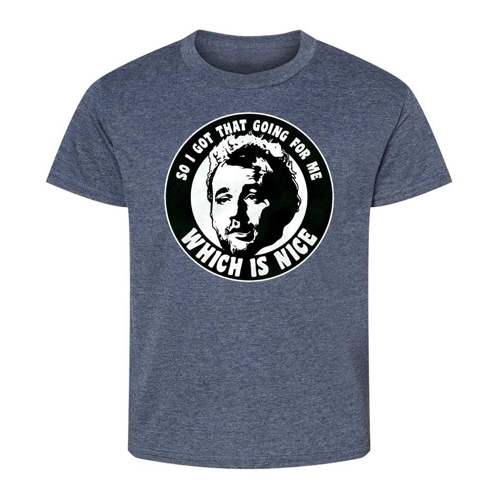 Kids T-Shirt - BDHNT89C - Heather Navy - 9