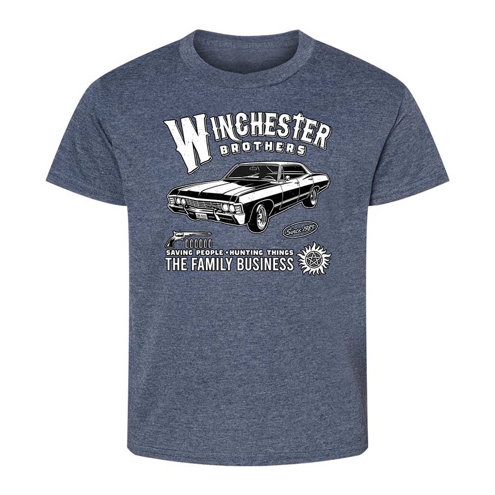 Kids T-Shirt - XNPW6C8H - Heather Navy - 9