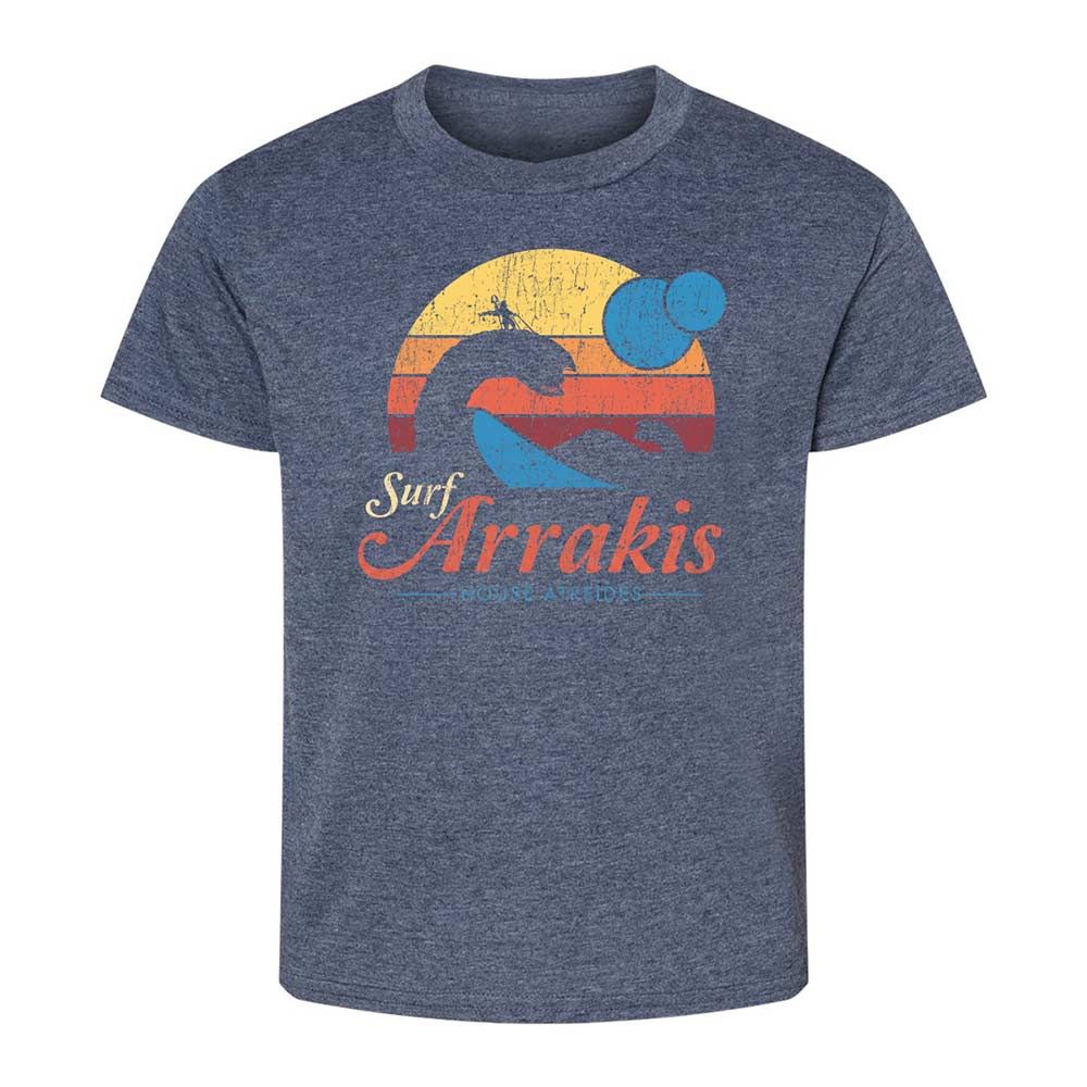 Kids T-Shirt - 456XX9W6 - Heather Navy - 9