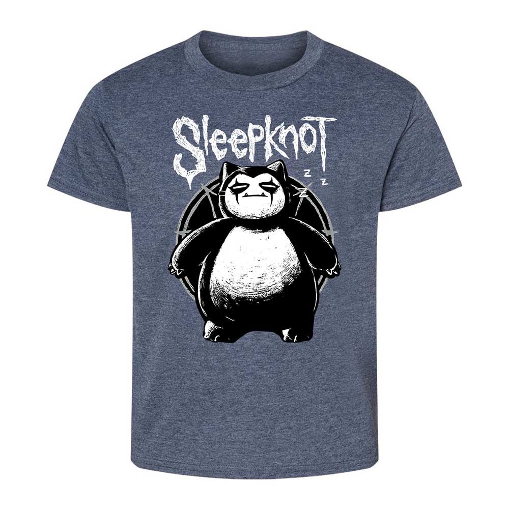 Kids T-Shirt - 6MJAPP9S - Heather Navy - 9