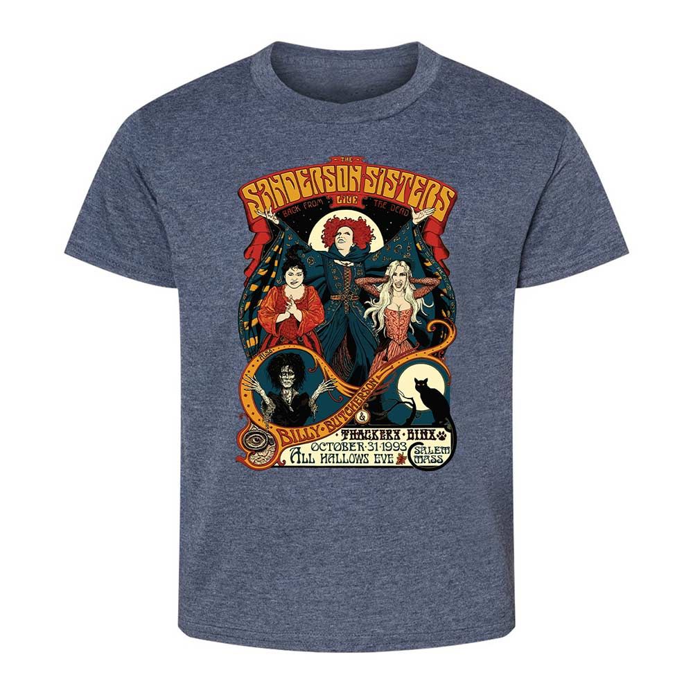 Kids T-Shirt - HU4XGBFZ - Heather Navy - 9