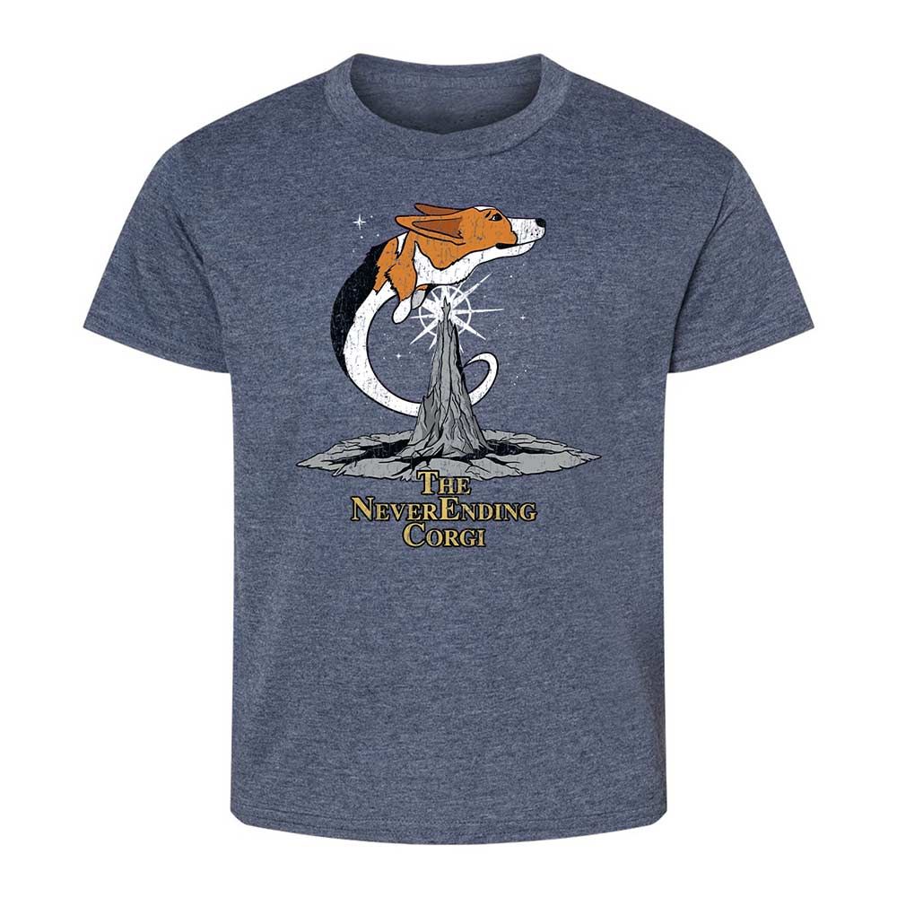The NeverEnding Corgi - Heather Navy - 9