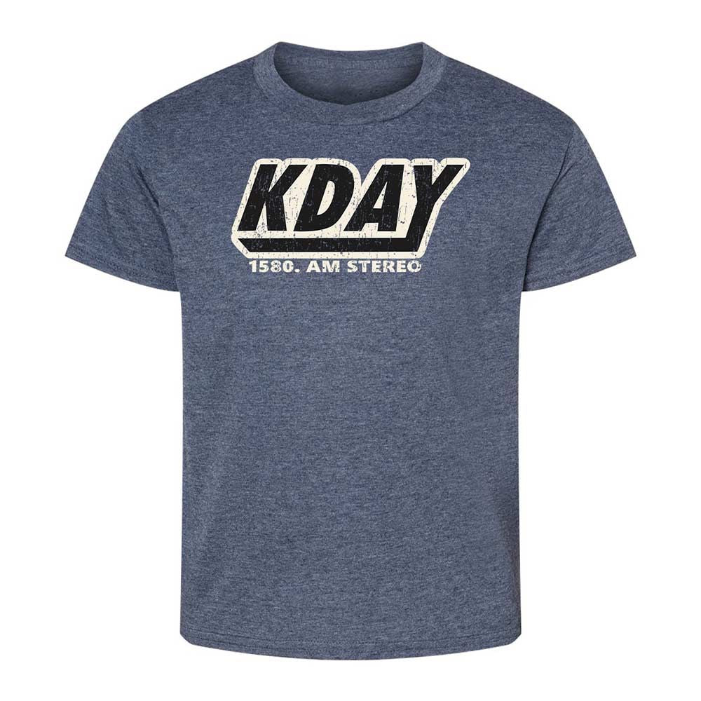 Kids T-Shirt - 9YX5KKXL - Heather Navy - 9