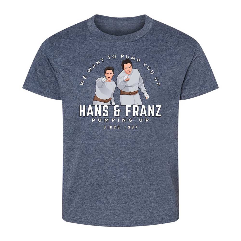 Kids T-Shirt - SH4LRB66 - Heather Navy - 9