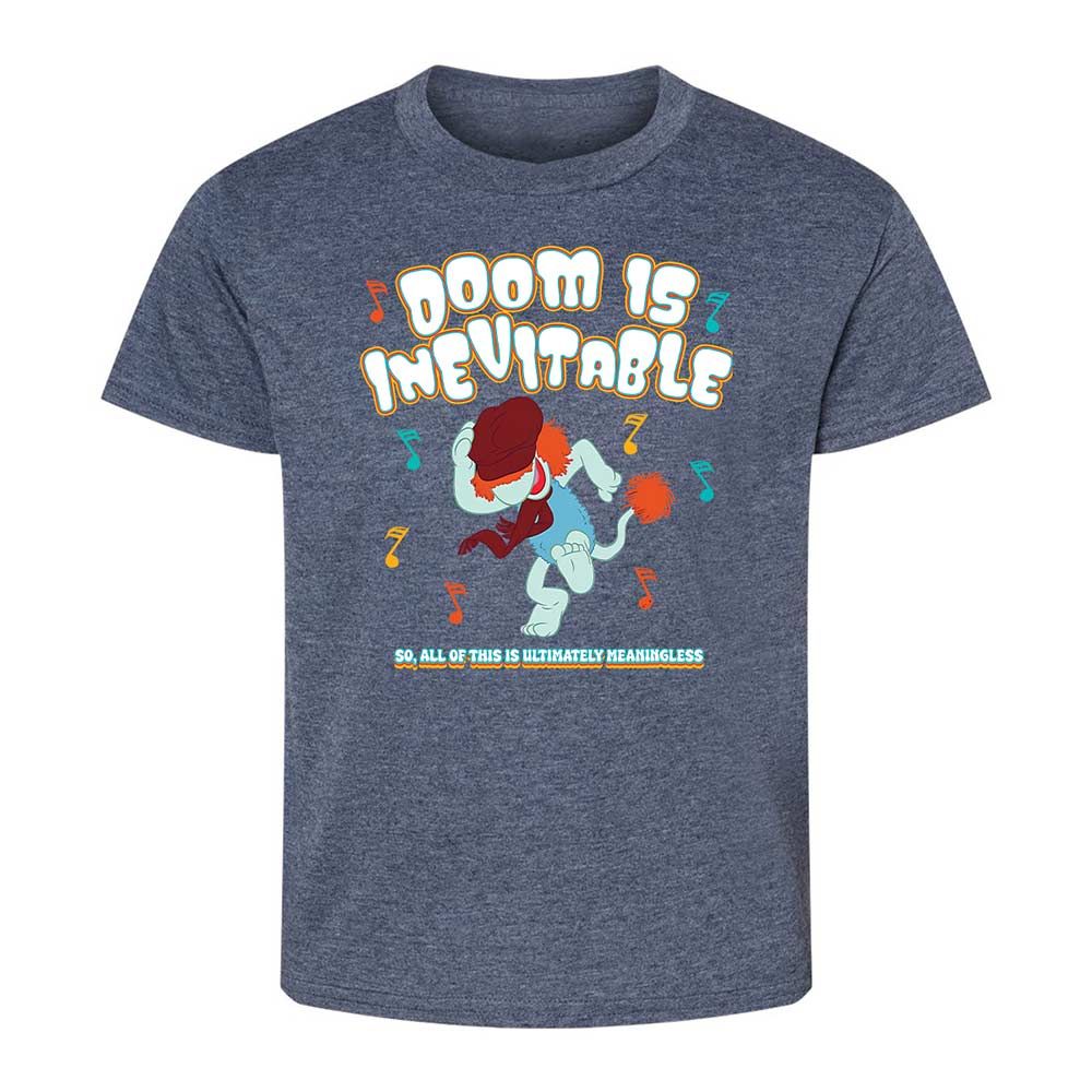 Kids T-Shirt - 61W7A38N - Heather Navy - 9