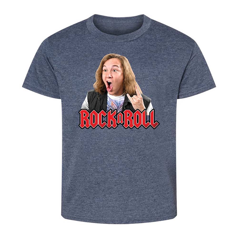 Kids T-Shirt - QB32TG87 - Heather Navy - 9
