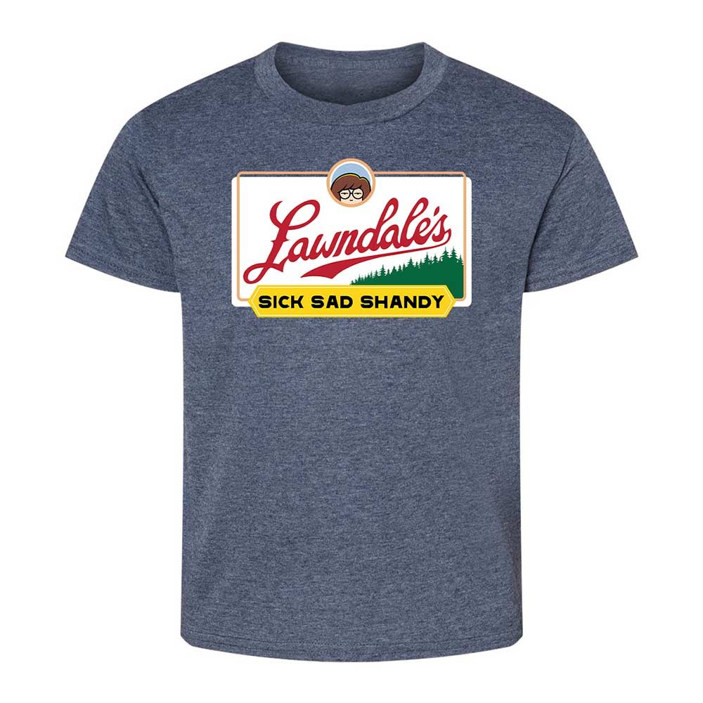 Kids T-Shirt - QCXUZP7V - Heather Navy - 9