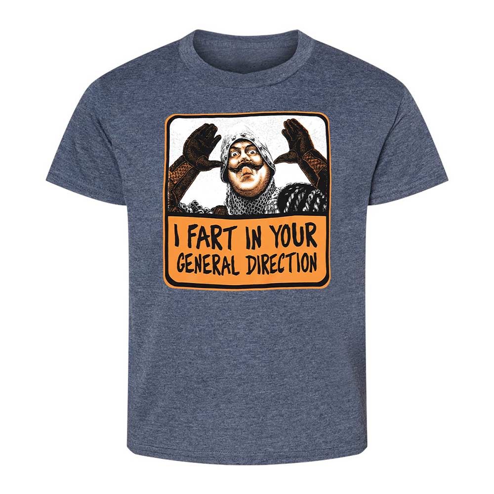 Kids T-Shirt - MJ4CZHUH - Heather Navy - 9