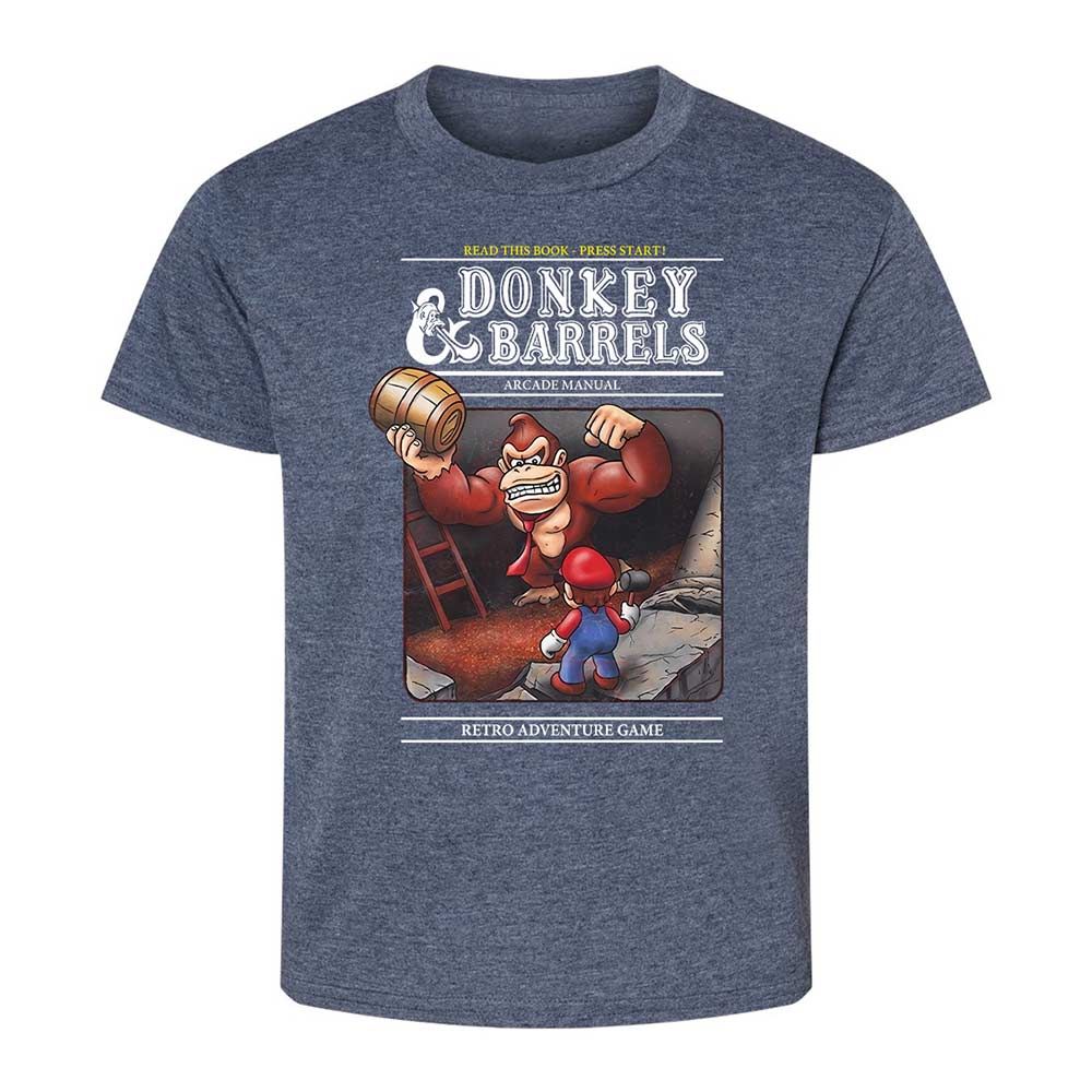 Kids T-Shirt - RTHZ9VEP - Heather Navy - 9