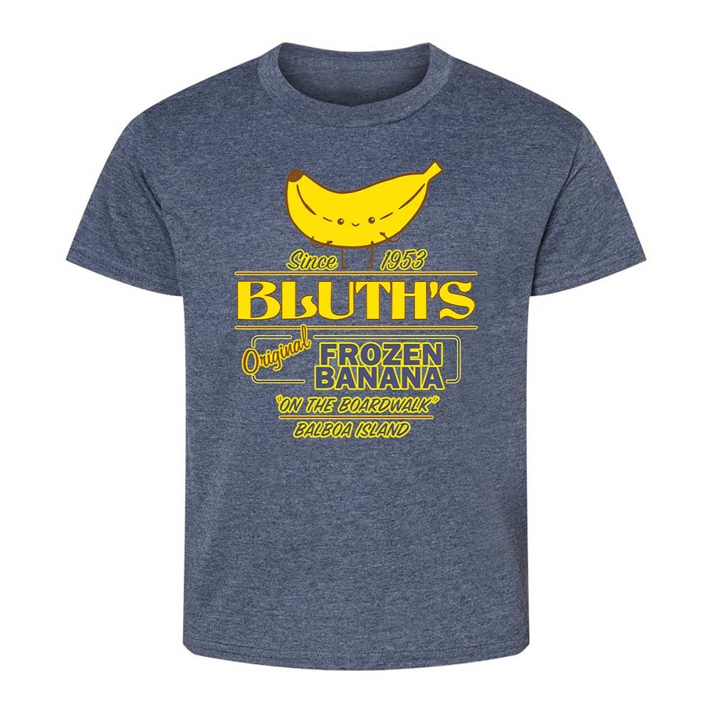 Kids T-Shirt - B8ECKYHV - Heather Navy - 9