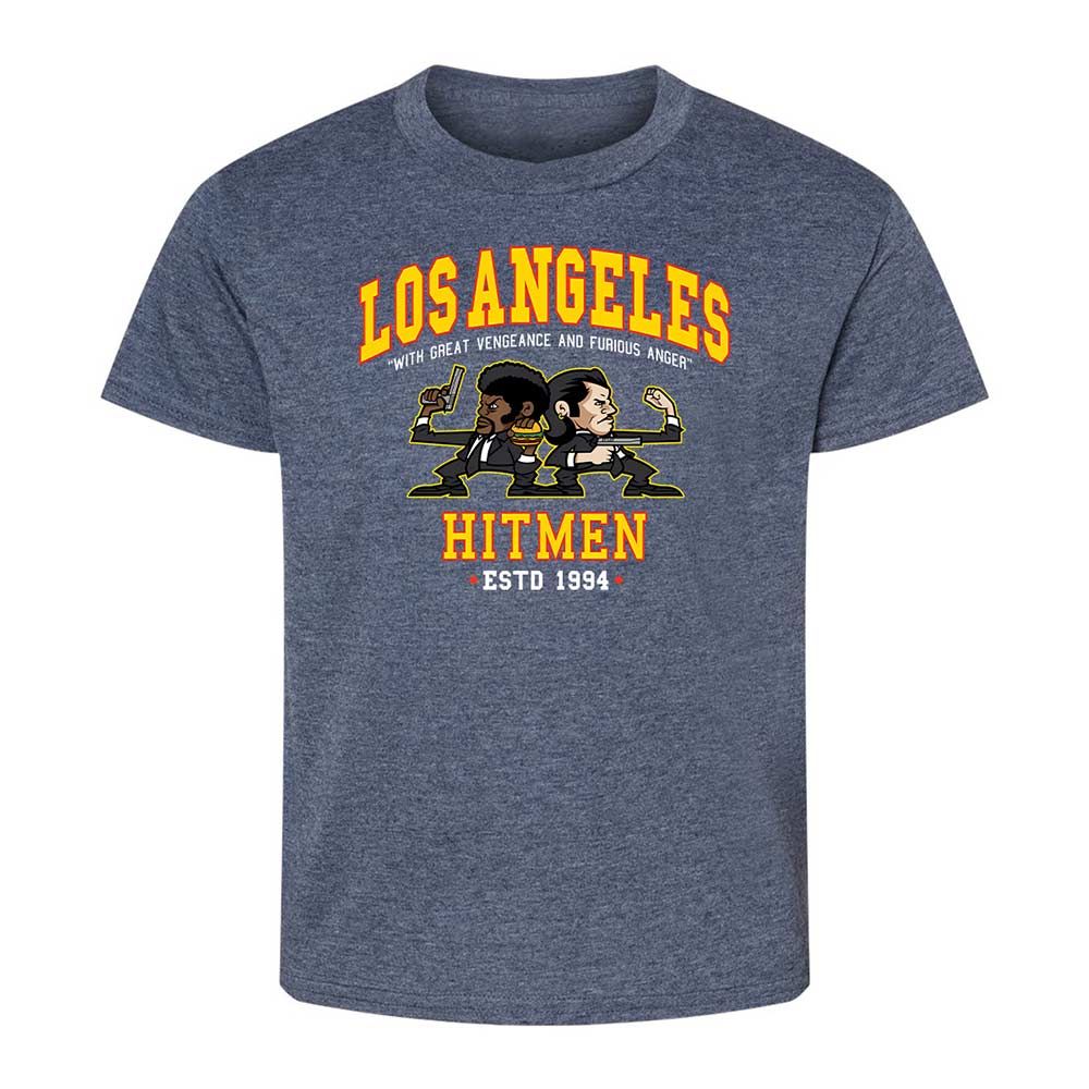 Kids T-Shirt - ZH6GLLY1 - Heather Navy - 9