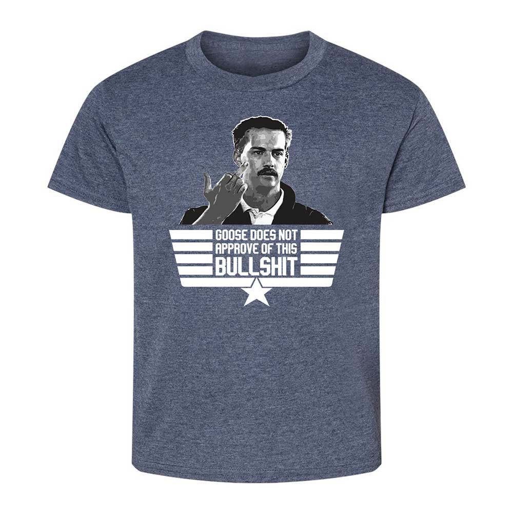 Goose does not approve - Heather Navy - 9