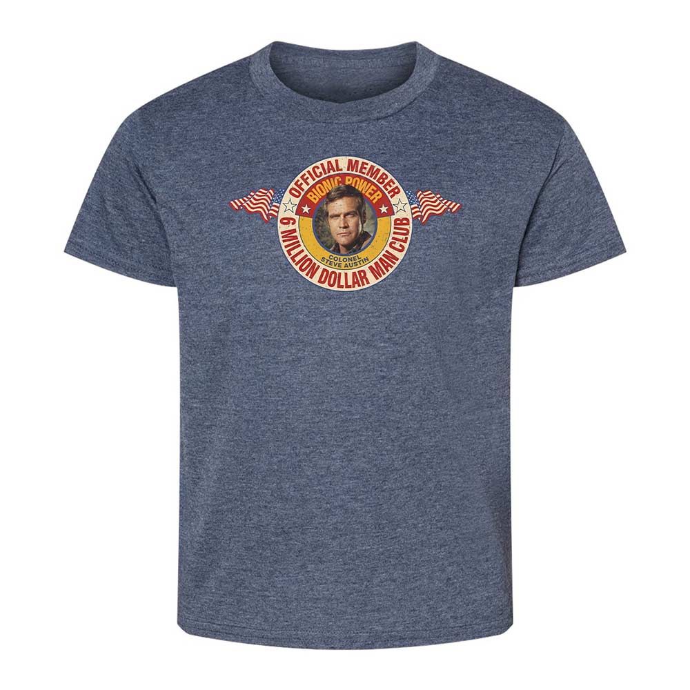Kids T-Shirt - 5EUGM6CV - Heather Navy - 9