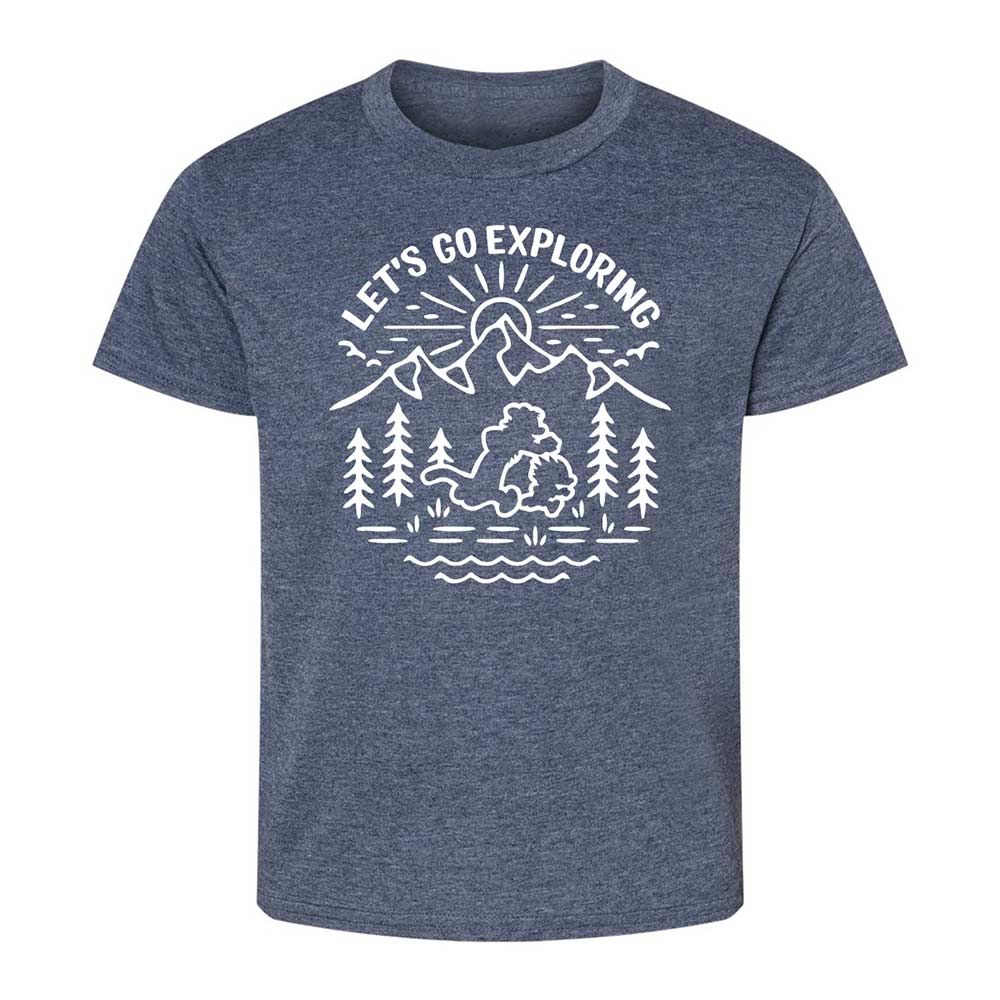 Kids T-Shirt - WWFJJMR1 - Heather Navy - 9