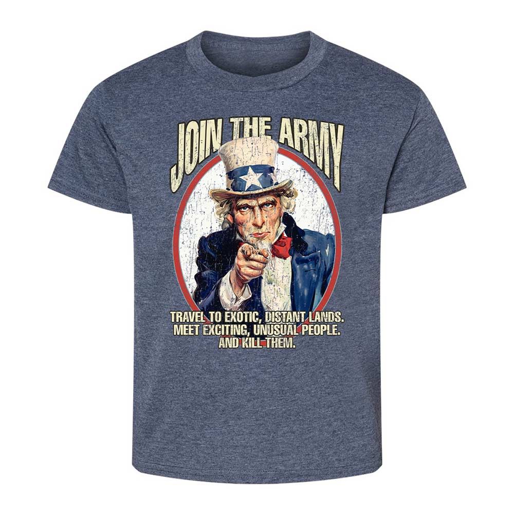 Join The Army - Heather Navy - 9