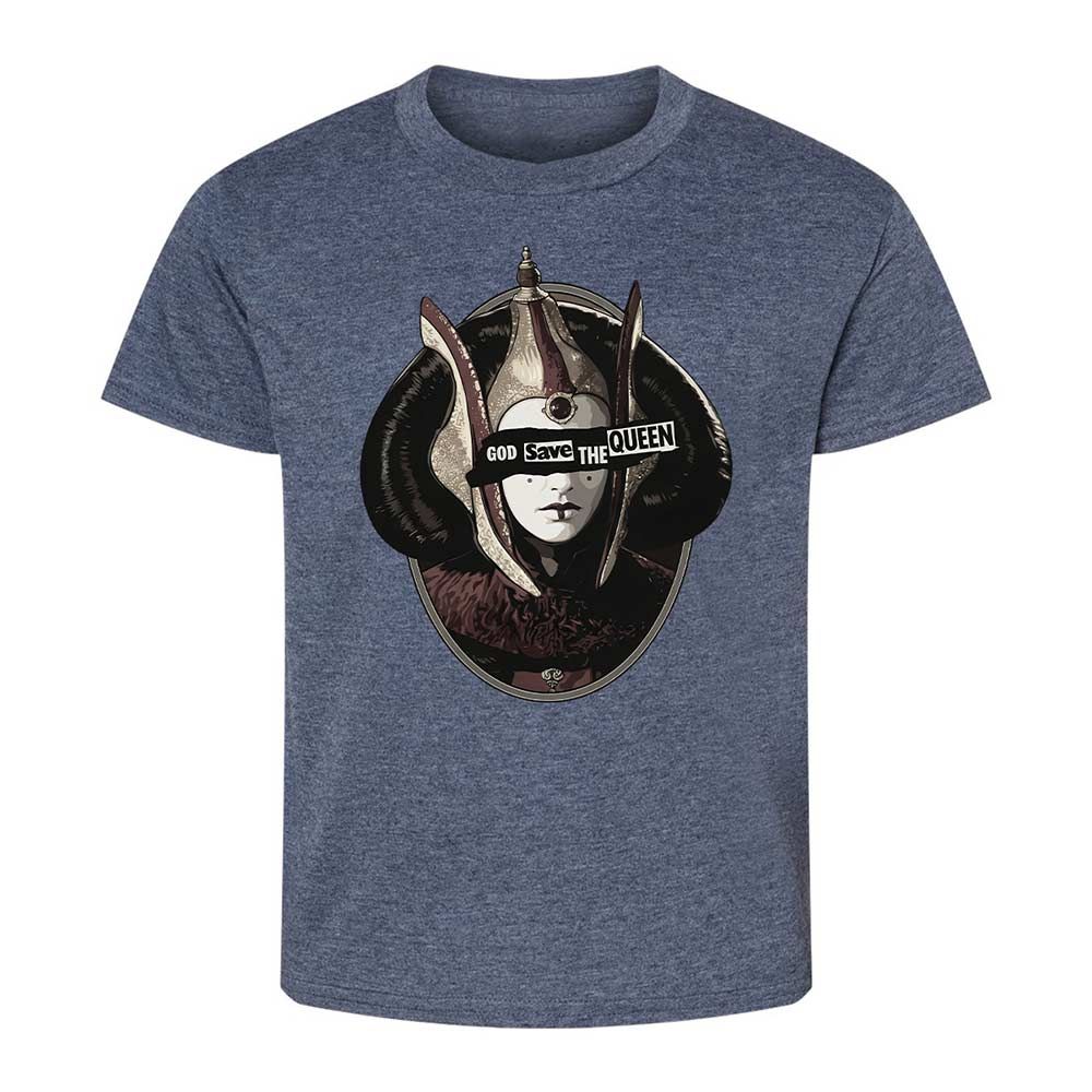 Kids T-Shirt - NAPG256A - Heather Navy - 9