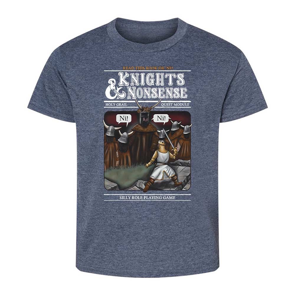 Kids T-Shirt - Z7ZM28ZQ - Heather Navy - 9