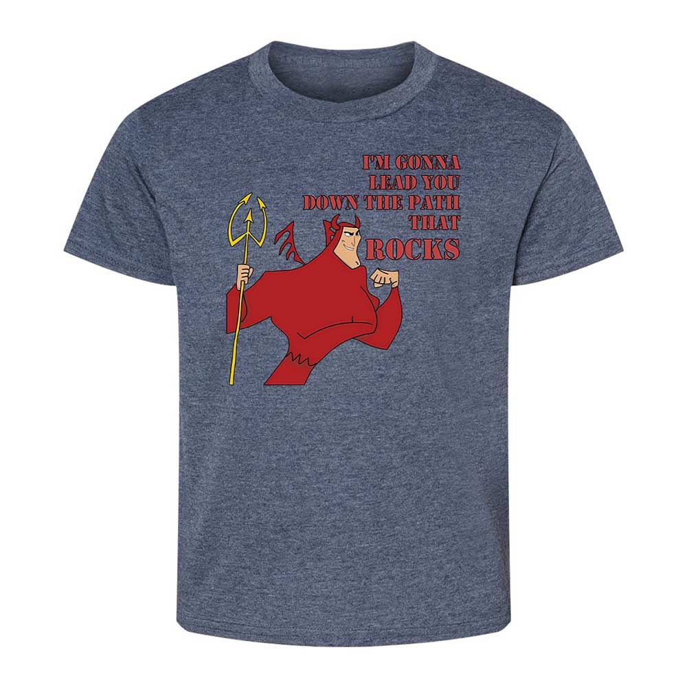 Kids T-Shirt - 9ATSTAEP - Heather Navy - 9