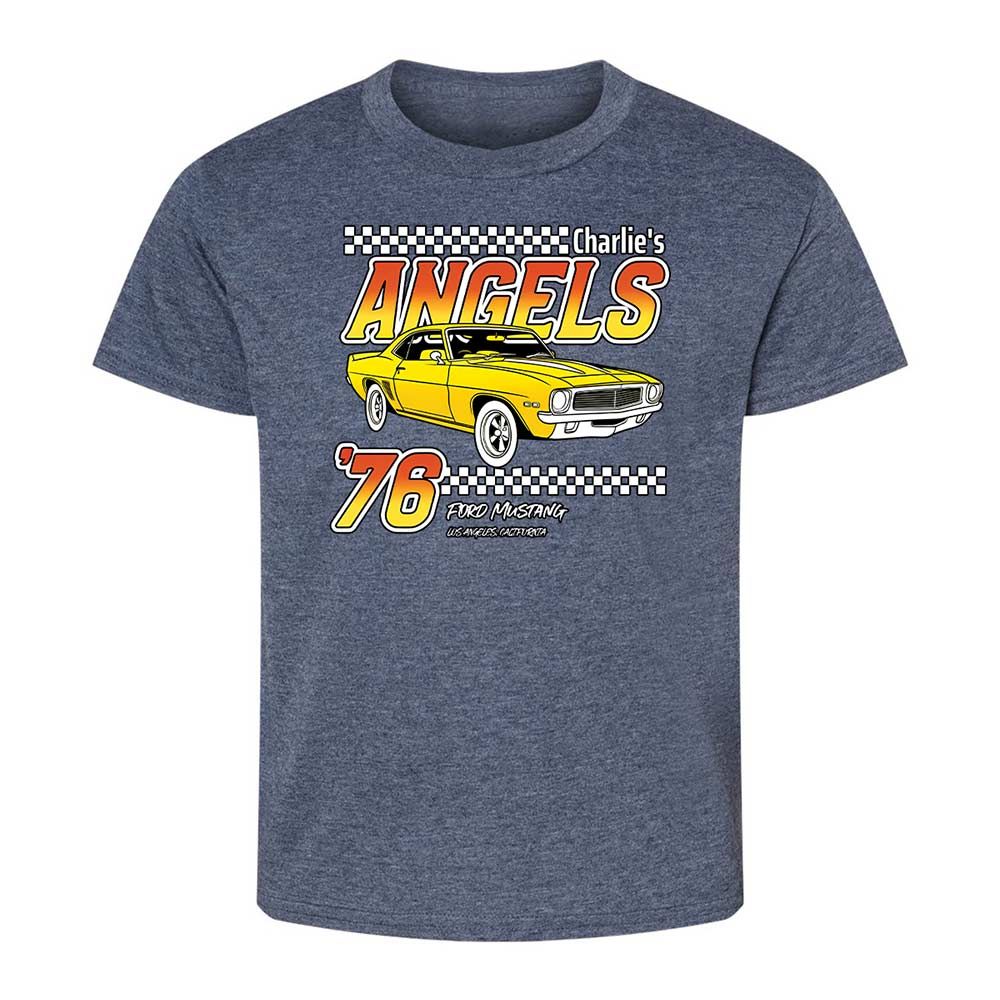 Kids T-Shirt - NJ828PN3 - Heather Navy - 9