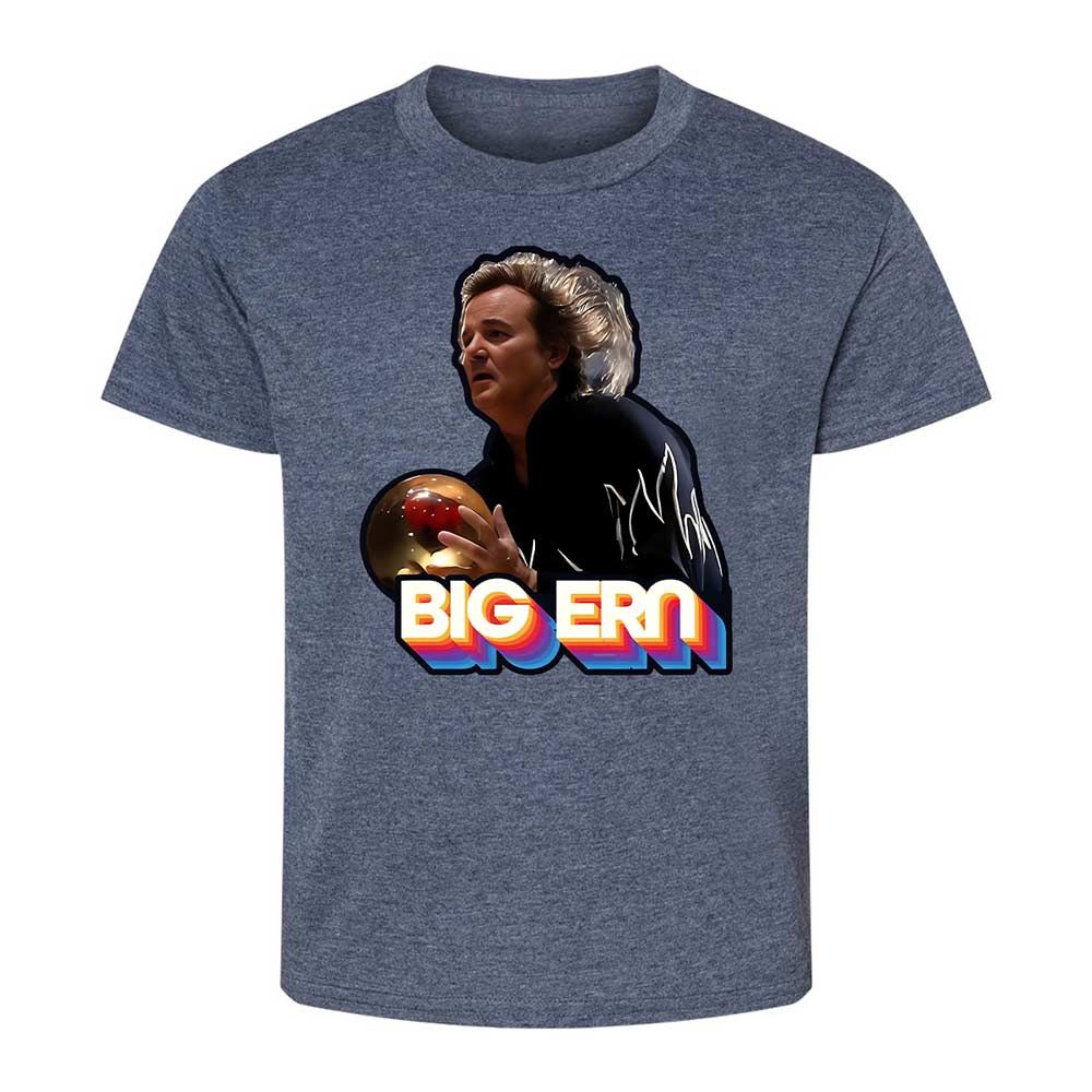 Kids T-Shirt - 4MXWAS68 - Heather Navy - 9