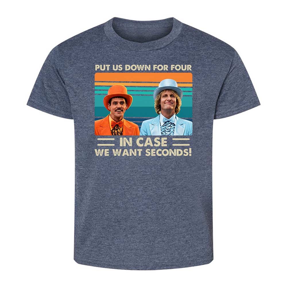 Kids T-Shirt - 2W1YQC8G - Heather Navy - 9