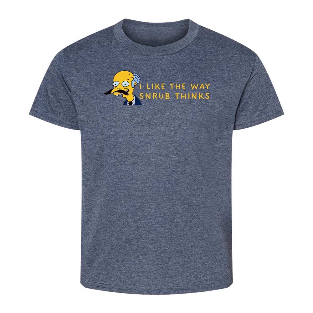 Kids T-Shirt - 5FJ2V2SS - Heather Navy - 9