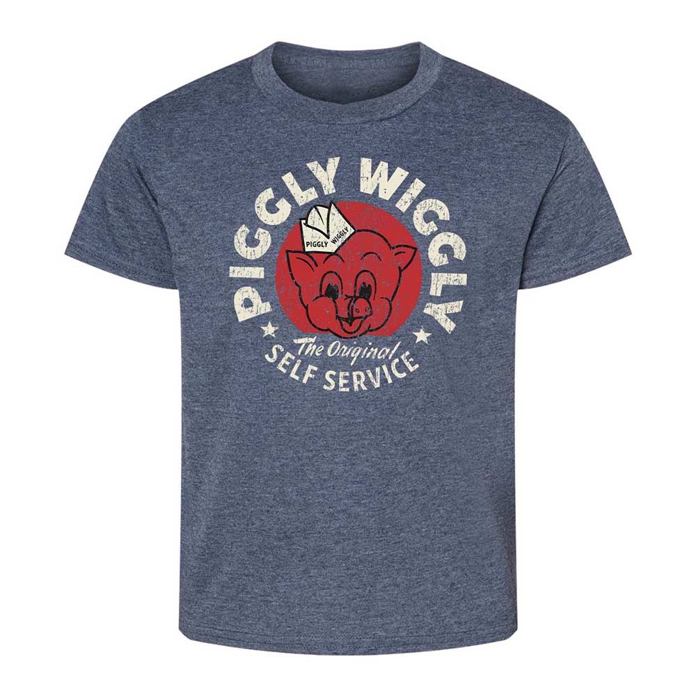 Kids T-Shirt - YSXS8KHH - Heather Navy - 9
