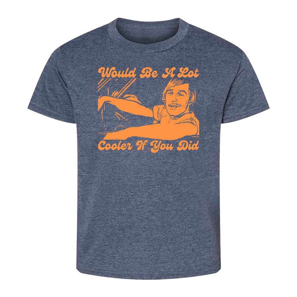 Kids T-Shirt - ZMYVSV3U - Heather Navy - 9